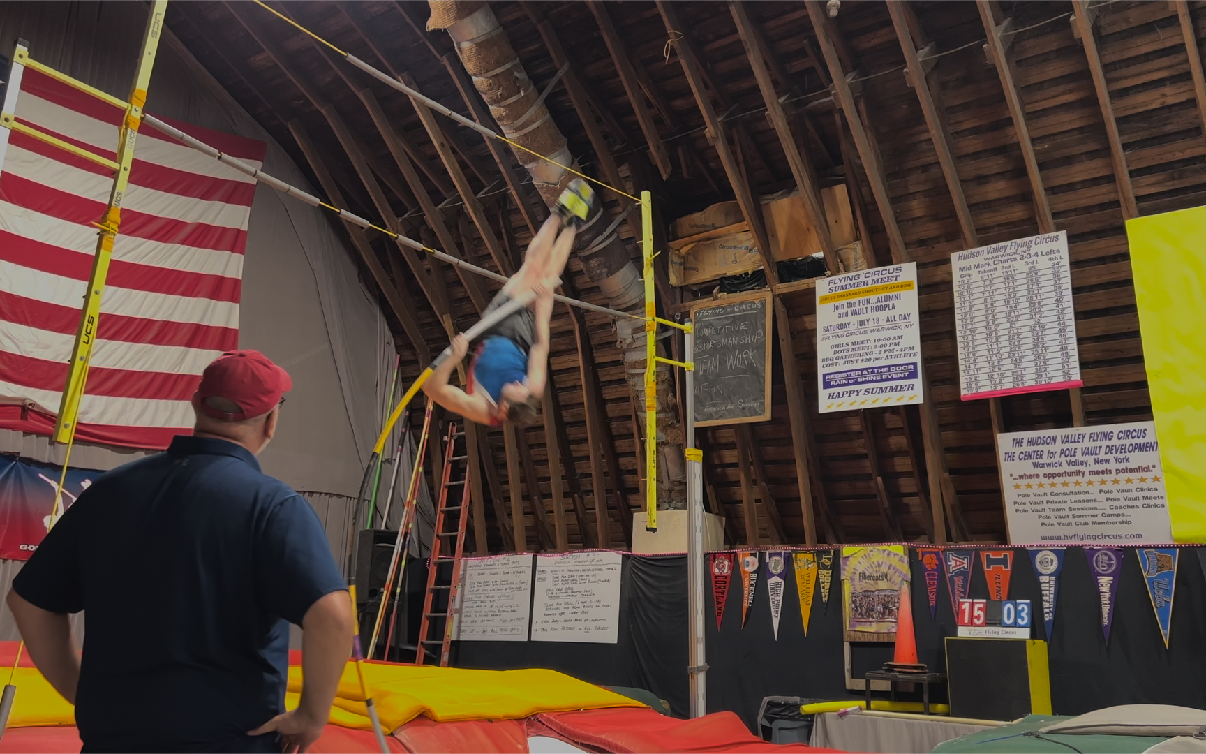 Pole vault